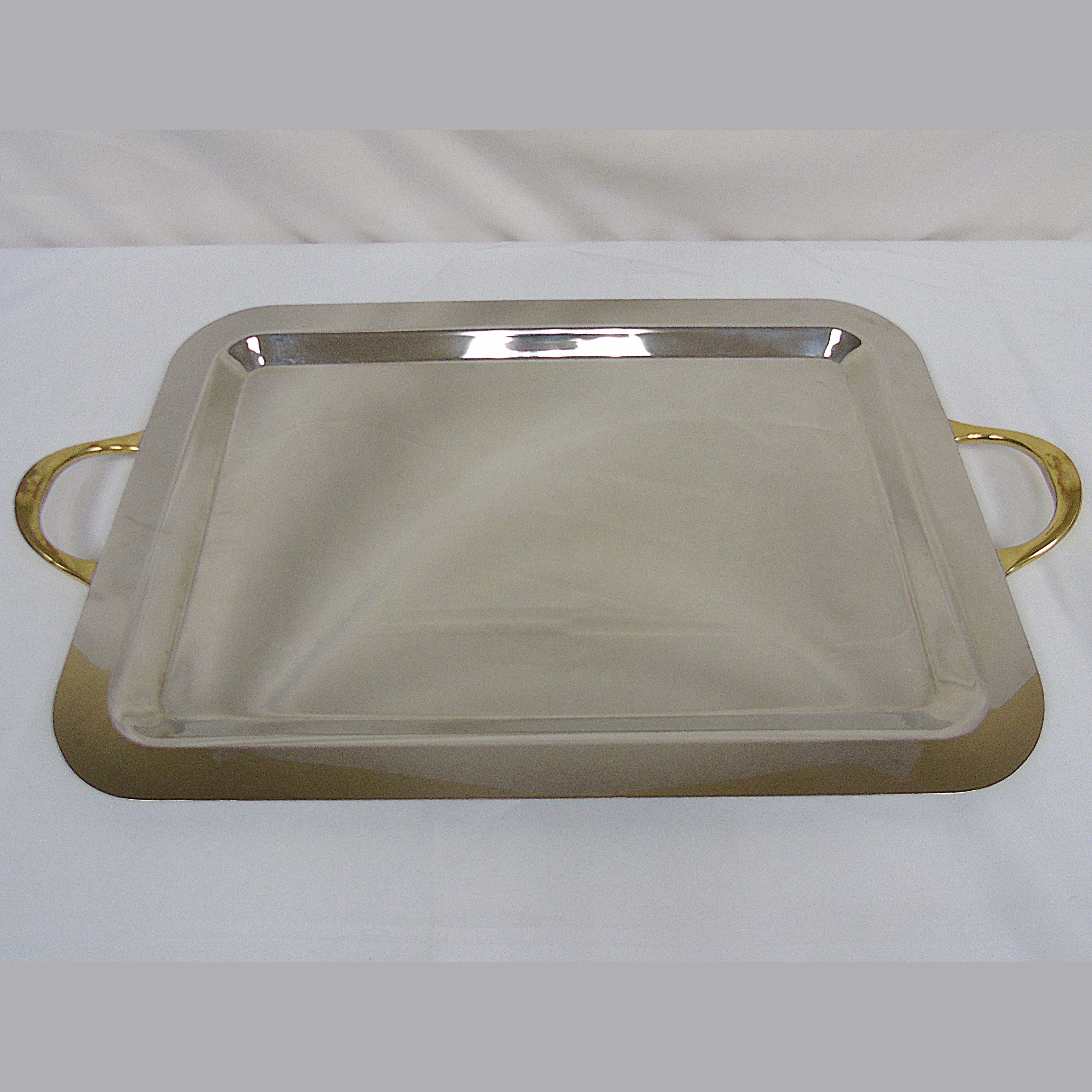 Stainless With Gold Handles 15 X 24 American Party RentalAmerican 